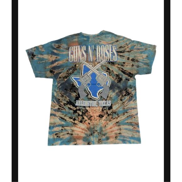 Guns N Roses Tour Tie-Dye Tee - Picture 2 of 5